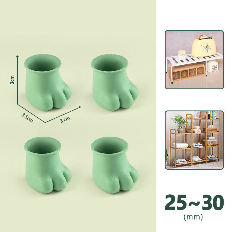 Silicone Table And Chair Foot Cover Cute Claw Table And Chair Protective Cover - Bellarte Enchanté Silicone Table And Chair Foot Cover Cute Claw Table And Chair Protective Cover
