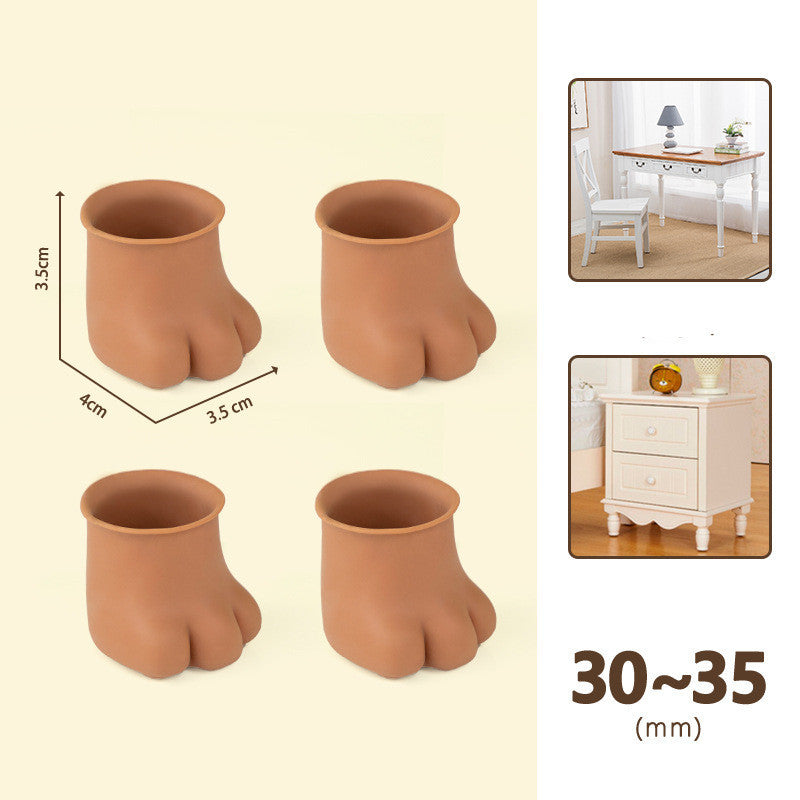 Silicone Table And Chair Foot Cover Cute Claw Table And Chair Protective Cover - Bellarte Enchanté Silicone Table And Chair Foot Cover Cute Claw Table And Chair Protective Cover