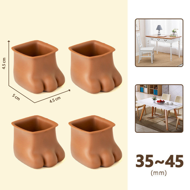 Silicone Table And Chair Foot Cover Cute Claw Table And Chair Protective Cover - Bellarte Enchanté Silicone Table And Chair Foot Cover Cute Claw Table And Chair Protective Cover