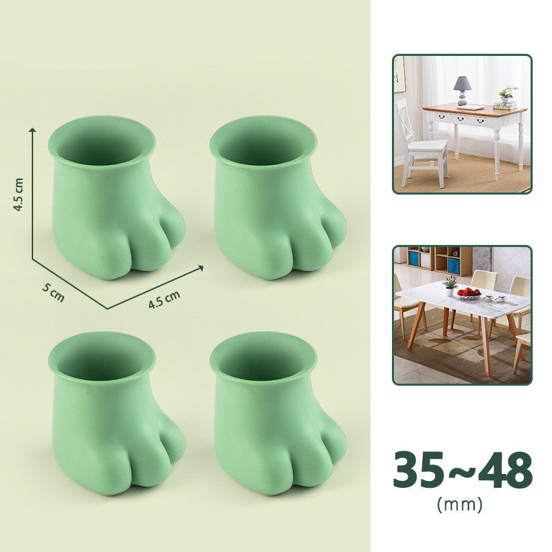 Silicone Table And Chair Foot Cover Cute Claw Table And Chair Protective Cover - Bellarte Enchanté Silicone Table And Chair Foot Cover Cute Claw Table And Chair Protective Cover