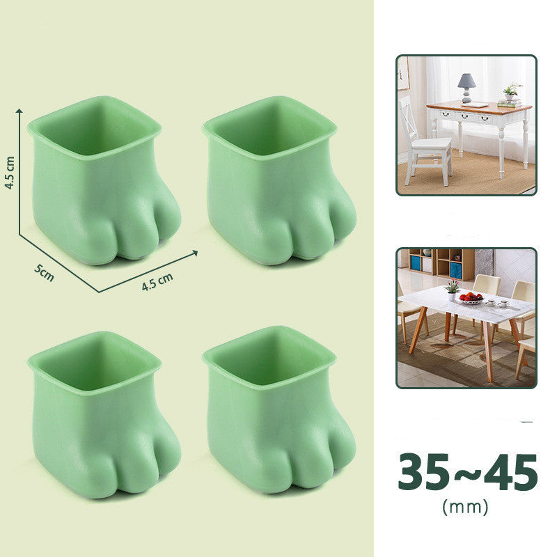 Silicone Table And Chair Foot Cover Cute Claw Table And Chair Protective Cover - Bellarte Enchanté Silicone Table And Chair Foot Cover Cute Claw Table And Chair Protective Cover