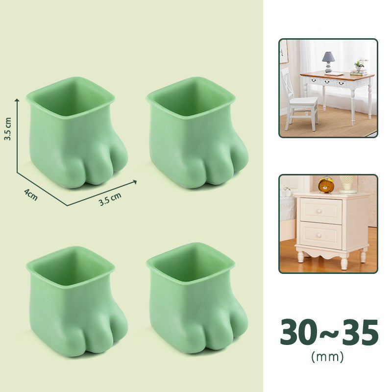 Silicone Table And Chair Foot Cover Cute Claw Table And Chair Protective Cover - Bellarte Enchanté Silicone Table And Chair Foot Cover Cute Claw Table And Chair Protective Cover