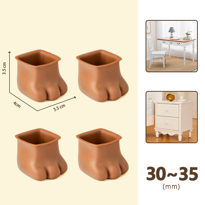 Silicone Table And Chair Foot Cover Cute Claw Table And Chair Protective Cover - Bellarte Enchanté Silicone Table And Chair Foot Cover Cute Claw Table And Chair Protective Cover