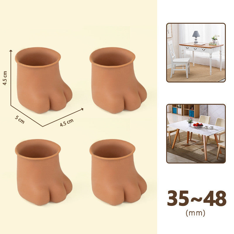Silicone Table And Chair Foot Cover Cute Claw Table And Chair Protective Cover - Bellarte Enchanté Silicone Table And Chair Foot Cover Cute Claw Table And Chair Protective Cover