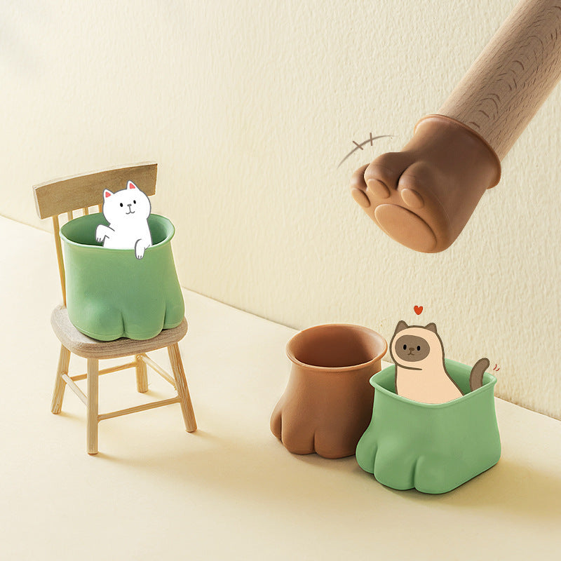 Silicone Table And Chair Foot Cover Cute Claw Table And Chair Protective Cover - Bellarte Enchanté Silicone Table And Chair Foot Cover Cute Claw Table And Chair Protective Cover