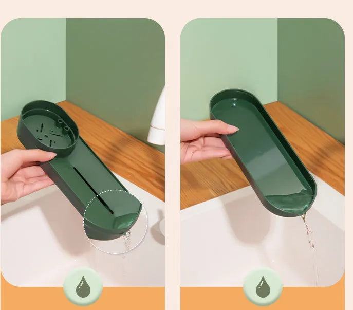 Sink Storage Rack Sponge Soap Moisture-proof Drain Rack - Bellarte Enchanté Sink Storage Rack Sponge Soap Moisture-proof Drain Rack