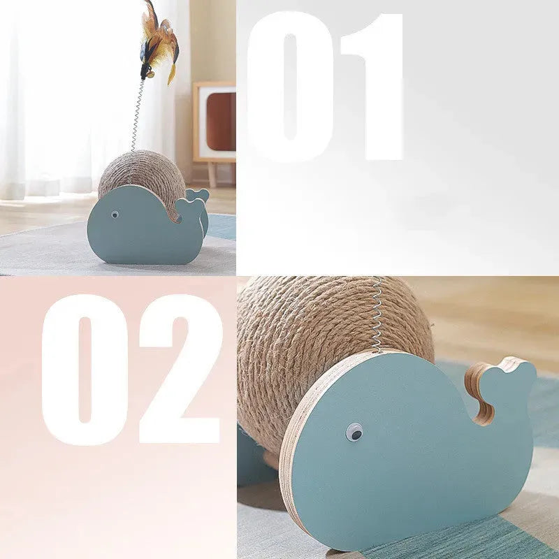Sisal Ball Cat Toy Without Dandruff - Bellarte Enchanté Sisal Ball Cat Toy Without Dandruff