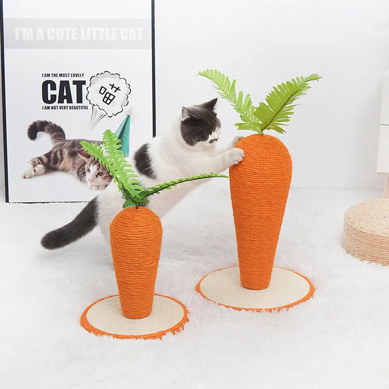 Sisal Climbing Frame Cat Toy Radish - Bellarte Enchanté Sisal Climbing Frame Cat Toy Radish