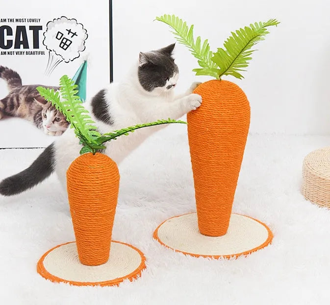 Sisal Climbing Frame Cat Toy Radish - Bellarte Enchanté Sisal Climbing Frame Cat Toy Radish