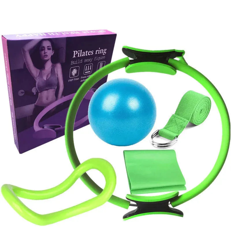 Six Piece Yoga Pilates Circle Set Bodybuilding Fitness - Bellarte Enchanté Six Piece Yoga Pilates Circle Set Bodybuilding Fitness