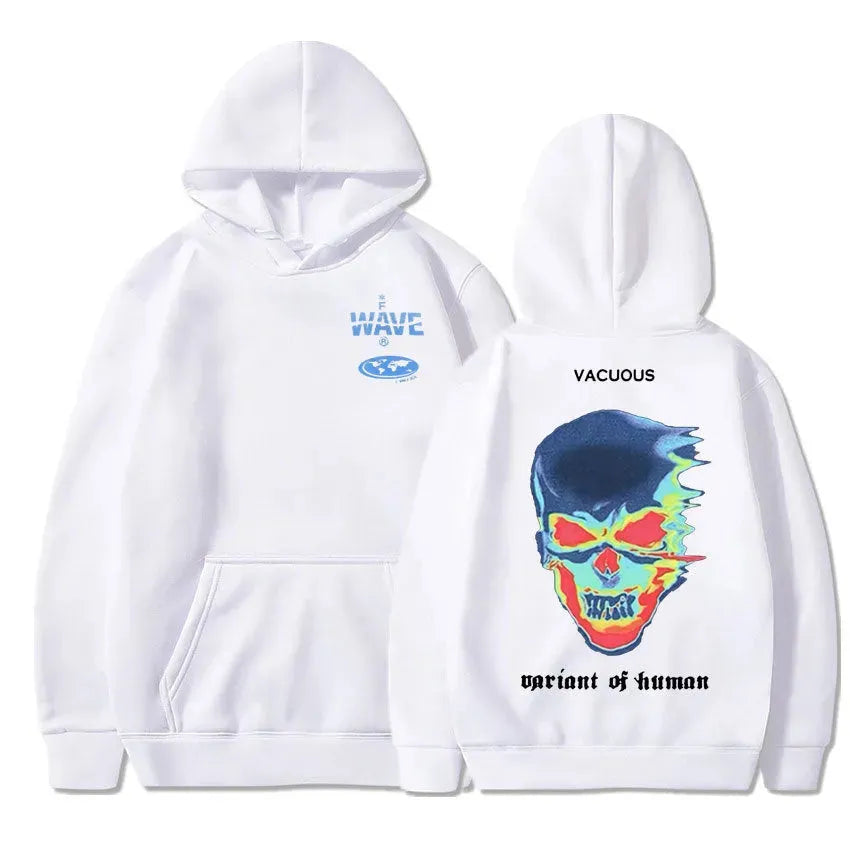 Skeleton Thermal Imaging Graphic Print Hoodie Men Women - Bellarte Enchanté Skeleton Thermal Imaging Graphic Print Hoodie Men Women