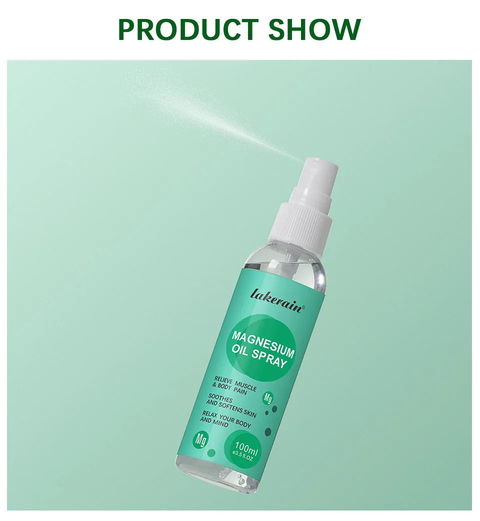 Skin Care Body Magnesium Oil Spray - Bellarte Enchanté Skin Care Body Magnesium Oil Spray