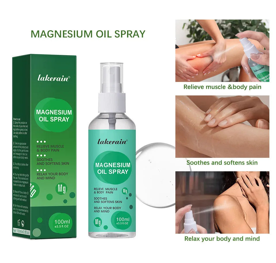 Skin Care Body Magnesium Oil Spray - Bellarte Enchanté Skin Care Body Magnesium Oil Spray