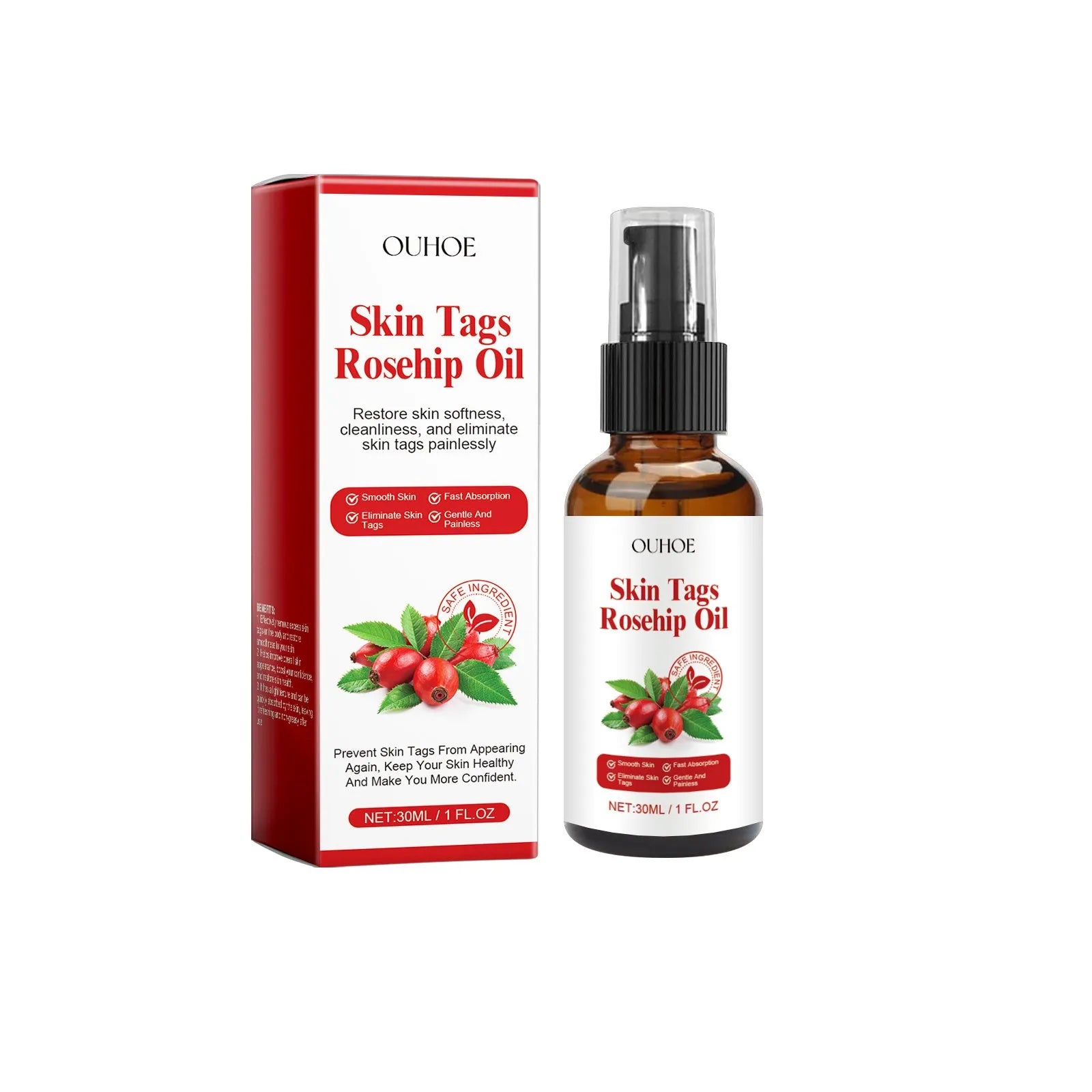 Skin Tags Rosehip Oil - Bellarte Enchanté Skin Tags Rosehip Oil