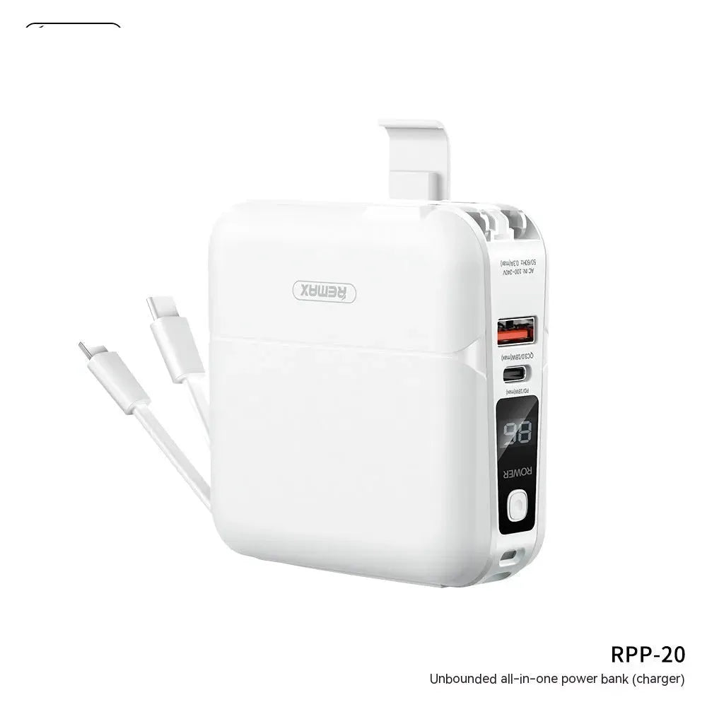 Sleek Mini Power Bank: Fast Charging Made Easy - Bellarte Enchanté Sleek Mini Power Bank: Fast Charging Made Easy