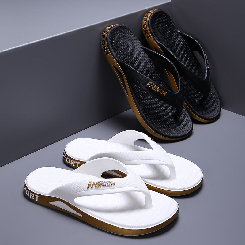 Slippers Men's Thick Bottom Non-Slip Deodorant Flip Flops - Bellarte Enchanté Slippers Men's Thick Bottom Non-Slip Deodorant Flip Flops