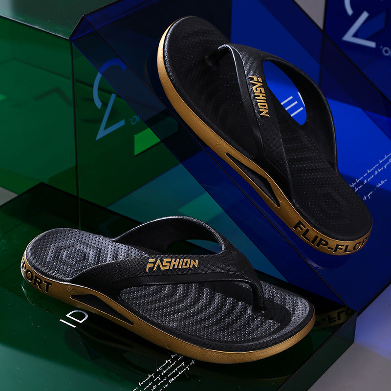 Slippers Men's Thick Bottom Non-Slip Deodorant Flip Flops - Bellarte Enchanté Slippers Men's Thick Bottom Non-Slip Deodorant Flip Flops