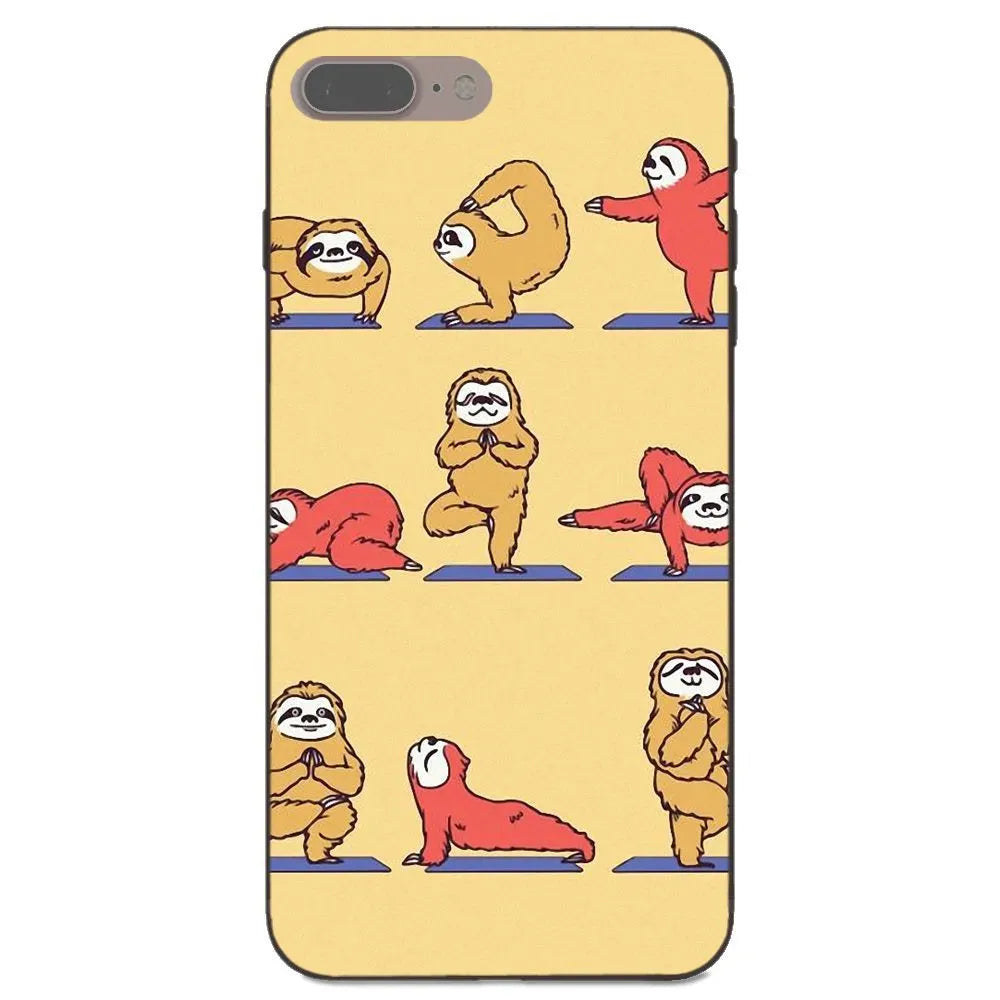 Sloth Silicone Phone Case - Bellarte Enchanté Sloth Silicone Phone Case