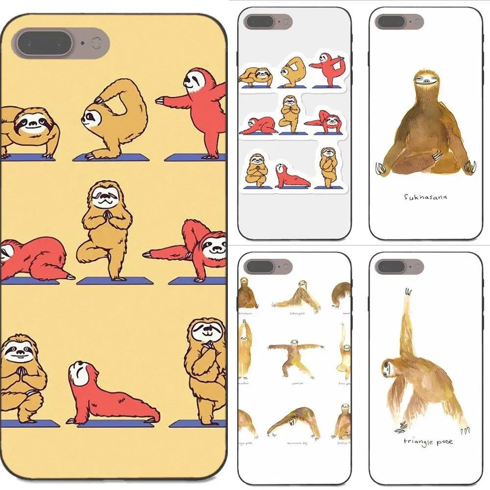 Sloth Silicone Phone Case - Bellarte Enchanté Sloth Silicone Phone Case