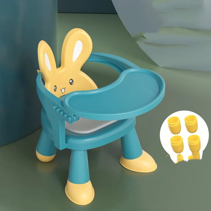 Small Dining Chair Seat Household Children's Bench One Year Old - Bellarte Enchanté Small Dining Chair Seat Household Children's Bench One Year Old