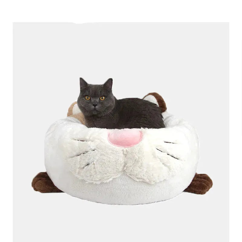 Small Dog Net Red Cat Litter Autumn And Winter Warm Pet Bed - Bellarte Enchanté Small Dog Net Red Cat Litter Autumn And Winter Warm Pet Bed