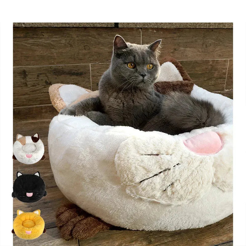 Small Dog Net Red Cat Litter Autumn And Winter Warm Pet Bed - Bellarte Enchanté Small Dog Net Red Cat Litter Autumn And Winter Warm Pet Bed