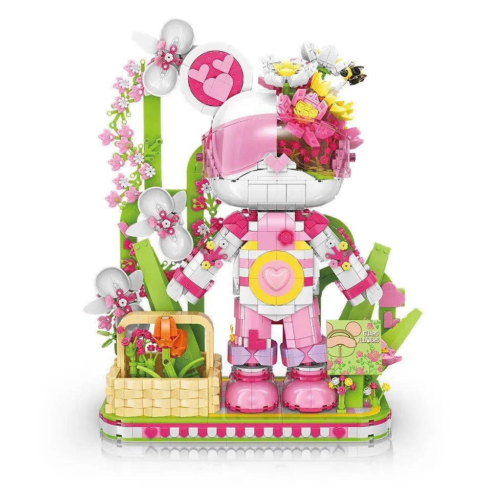 Small Particle Assembly Building Block Toy - Bellarte Enchanté Small Particle Assembly Building Block Toy