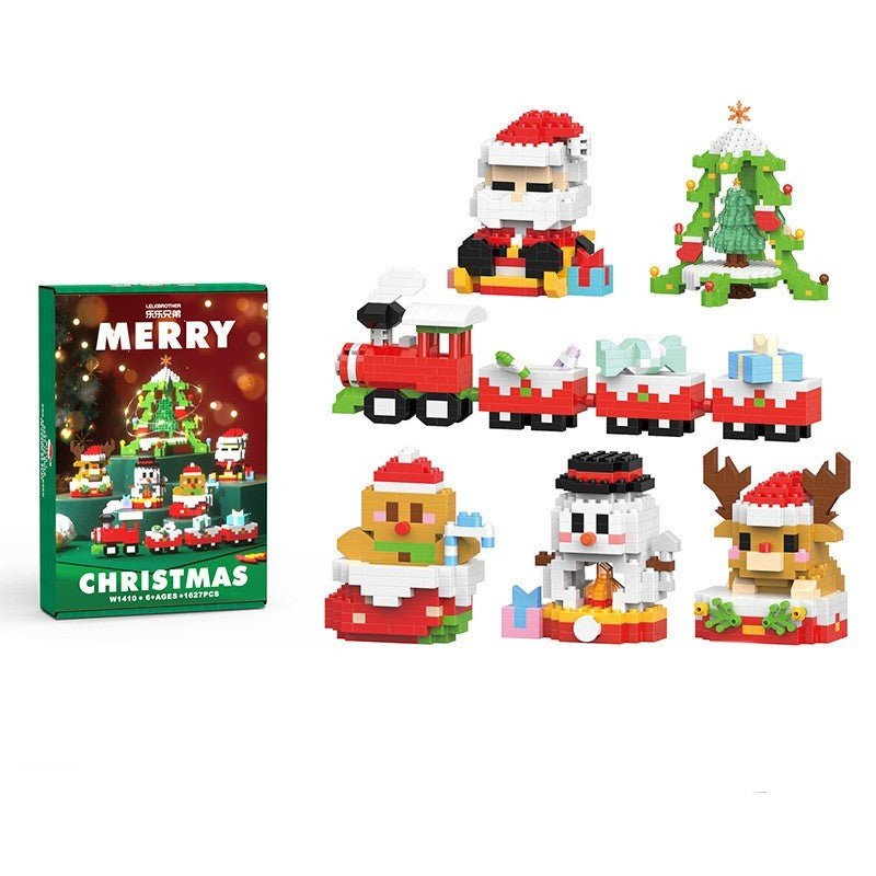 Small Particle Assembly Toy With Building Blocks - Bellarte Enchanté Small Particle Assembly Toy With Building Blocks