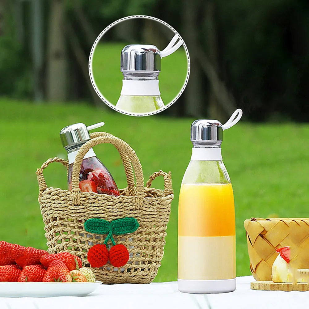 Small Portable Household Electric Juicer Cup - Bellarte Enchanté Small Portable Household Electric Juicer Cup