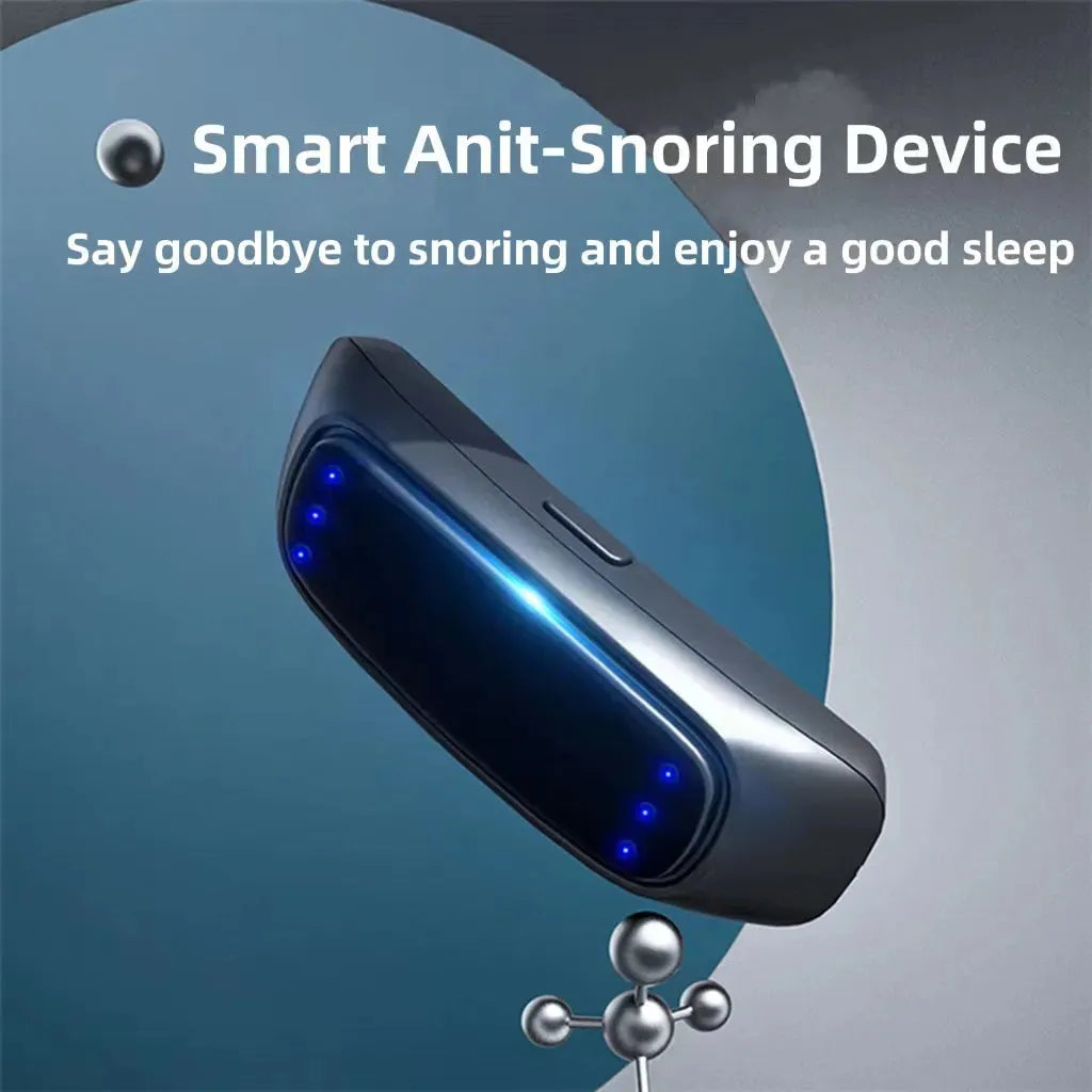 Smart Anti Snoring Device EMS Pulse Snoring Stop Effective Solution Snore Sleep Aid Portable Noise Reduction Muscle Stimulator - Bellarte Enchanté Smart Anti Snoring Device EMS Pulse Snoring Stop Effective Solution Snore Sleep Aid Portable Noise Reduction Muscle Stimulator