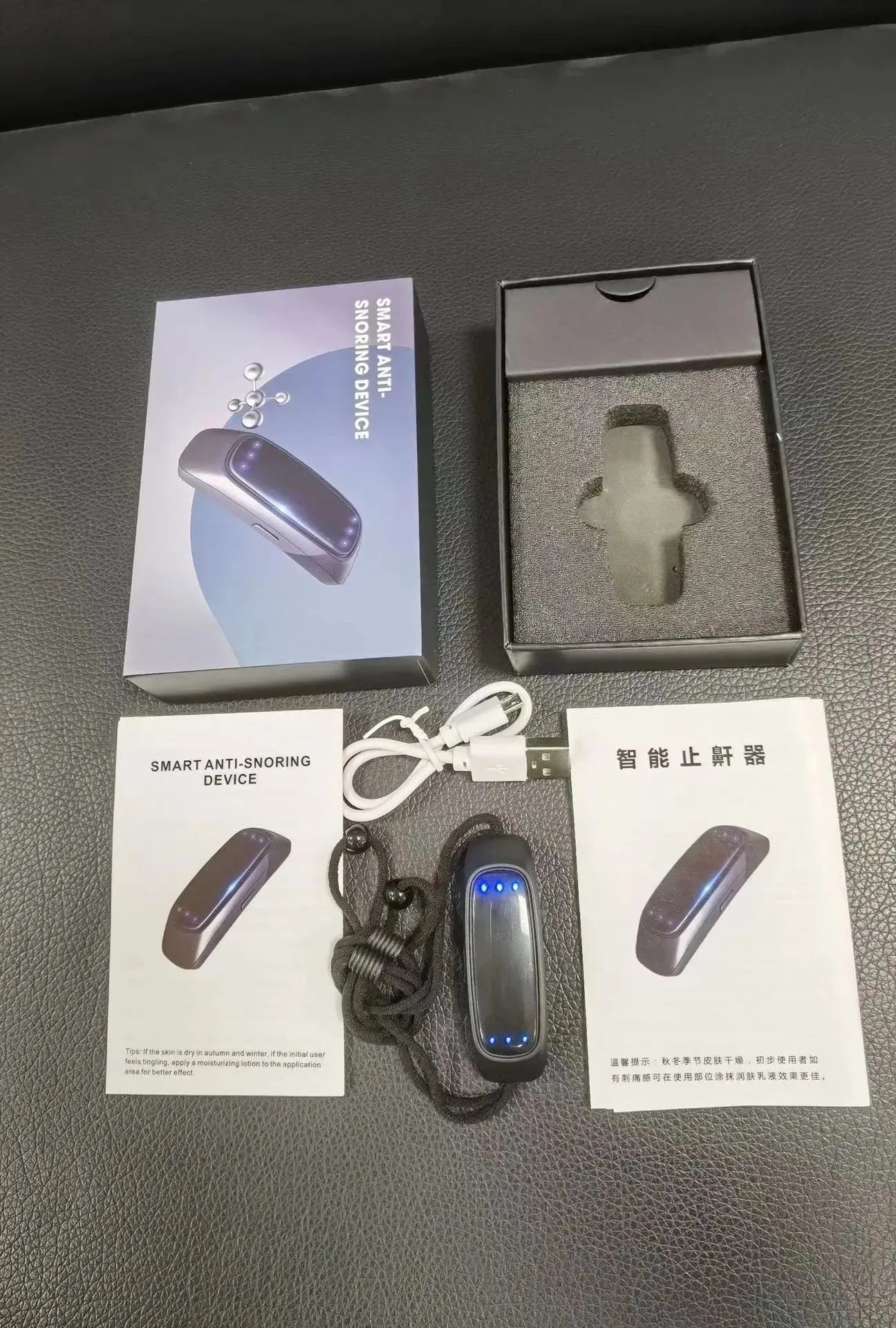 Smart Anti Snoring Device EMS Pulse Snoring Stop Effective Solution Snore Sleep Aid Portable Noise Reduction Muscle Stimulator - Bellarte Enchanté Smart Anti Snoring Device EMS Pulse Snoring Stop Effective Solution Snore Sleep Aid Portable Noise Reduction Muscle Stimulator