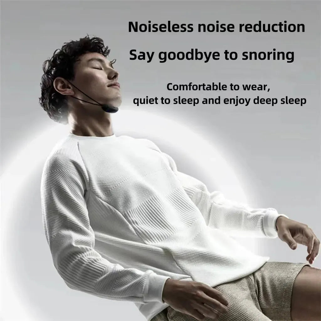 Smart Anti Snoring Device EMS Pulse Snoring Stop Effective Solution Snore Sleep Aid Portable Noise Reduction Muscle Stimulator - Bellarte Enchanté Smart Anti Snoring Device EMS Pulse Snoring Stop Effective Solution Snore Sleep Aid Portable Noise Reduction Muscle Stimulator