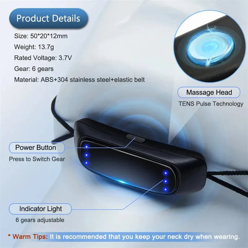 Smart Anti Snoring Device EMS Pulse Snoring Stop Effective Solution Snore Sleep Aid Portable Noise Reduction Muscle Stimulator - Bellarte Enchanté Smart Anti Snoring Device EMS Pulse Snoring Stop Effective Solution Snore Sleep Aid Portable Noise Reduction Muscle Stimulator