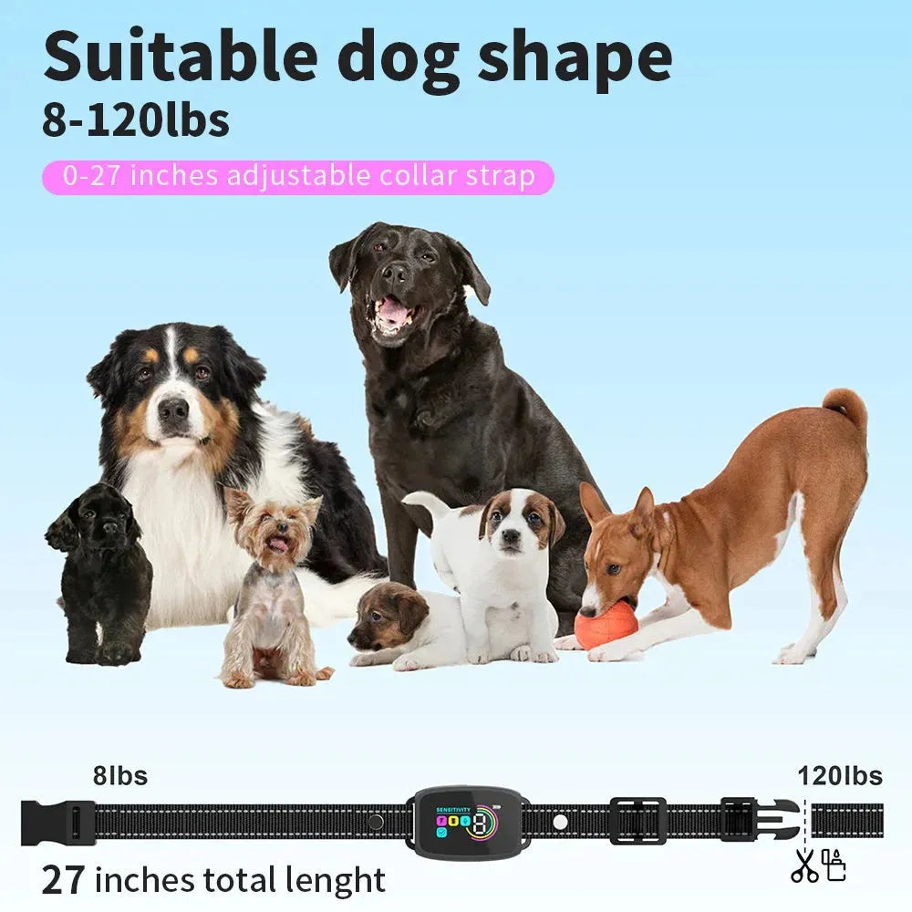 Smart Automatic Anti Barking Dog Collar - Bellarte Enchanté Smart Automatic Anti Barking Dog Collar