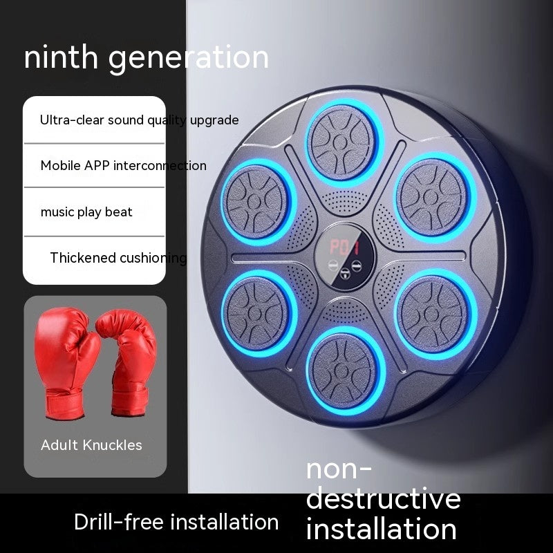 Smart Music Boxing Machine Wall Target Household Children Sandbag Large Electronic Reaction Target Training Equipment - Bellarte Enchanté Smart Music Boxing Machine Wall Target Household Children Sandbag Large Electronic Reaction Target Training Equipment