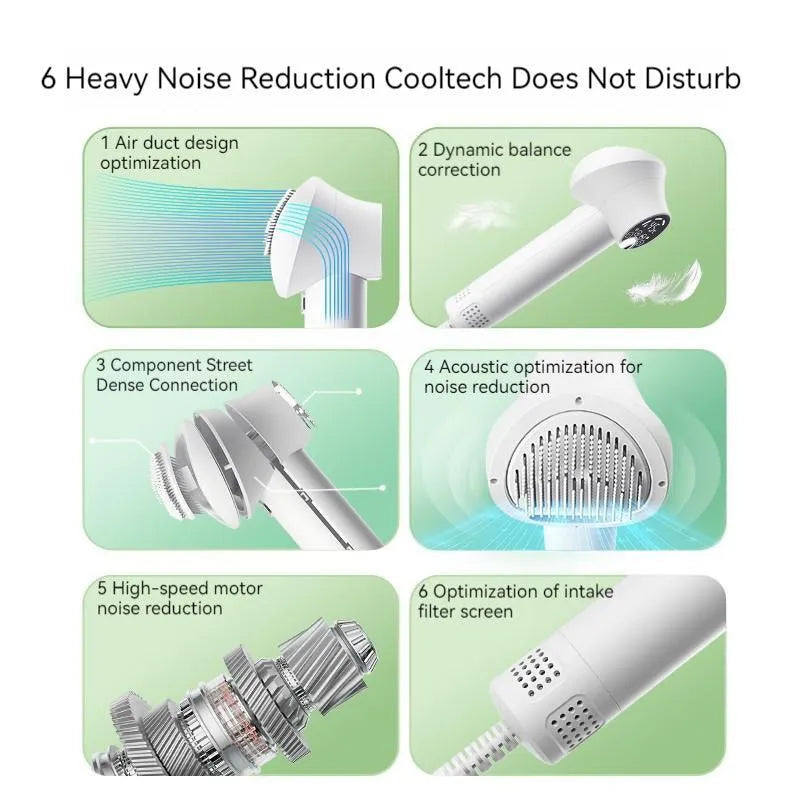 Smart Pet Hair Dryer Dog Golden Retriever Cat Grooming Hairdressing Blow & Comb Silent No Harm Pet Cleaning Supplies Pet Products - Bellarte Enchanté Smart Pet Hair Dryer Dog Golden Retriever Cat Grooming Hairdressing Blow & Comb Silent No Harm Pet Cleaning Supplies Pet Products