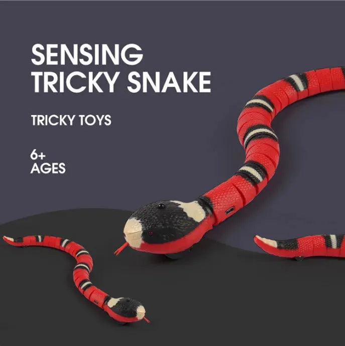 Smart Sensing Snake Cat Toys Electric Interactive Toys For Dogs -Cats USB - Bellarte Enchanté Smart Sensing Snake Cat Toys Electric Interactive Toys For Dogs -Cats USB