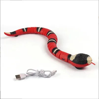 Smart Sensing Snake Cat Toys Electric Interactive Toys For Dogs -Cats USB - Bellarte Enchanté Smart Sensing Snake Cat Toys Electric Interactive Toys For Dogs -Cats USB