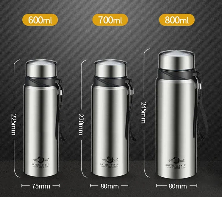 Smart Thermos Cup Large Capacity Water Stainless Steel - Bellarte Enchanté Smart Thermos Cup Large Capacity Water Stainless Steel