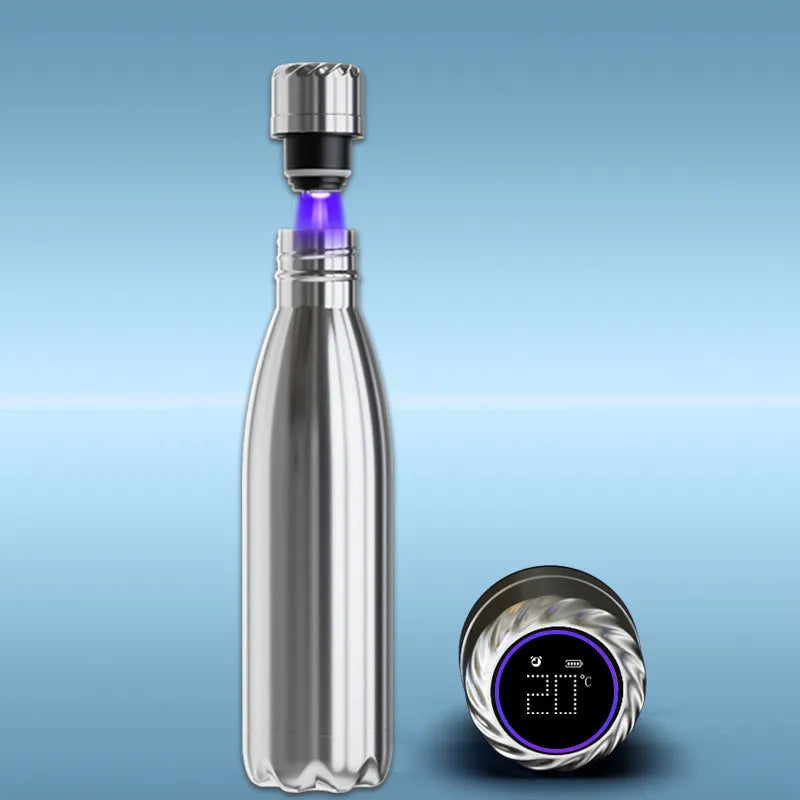 Smart Water Cup Bottle Temperature Measurement Sterilization - Bellarte Enchanté Smart Water Cup Bottle Temperature Measurement Sterilization