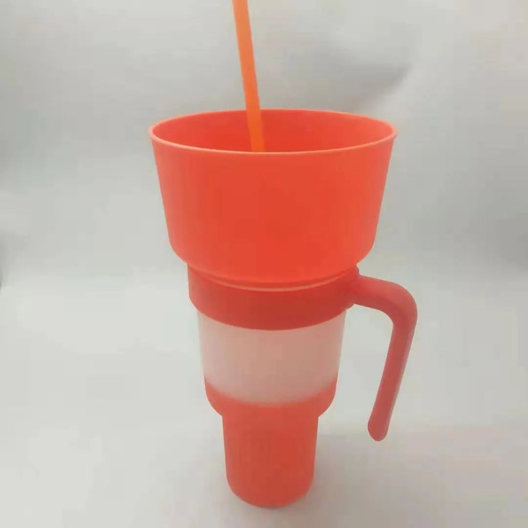 Snack With Handle Straw Cup Kitchen Gadgets - Bellarte Enchanté Snack With Handle Straw Cup Kitchen Gadgets