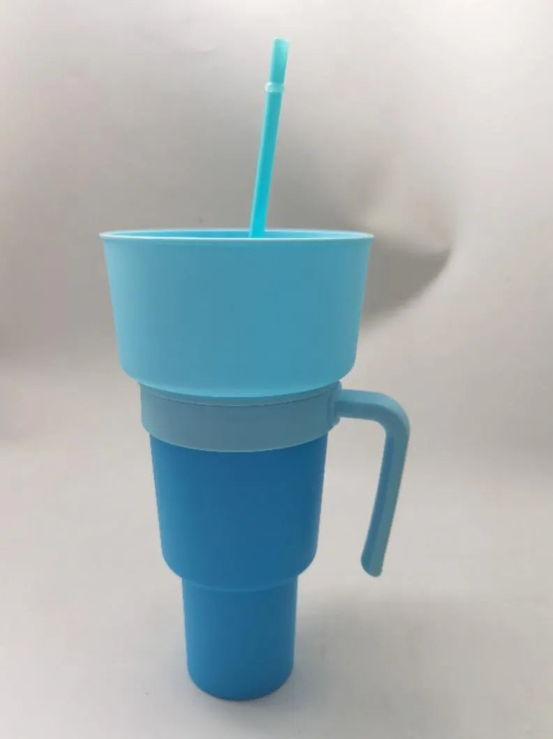 Snack With Handle Straw Cup Kitchen Gadgets - Bellarte Enchanté Snack With Handle Straw Cup Kitchen Gadgets