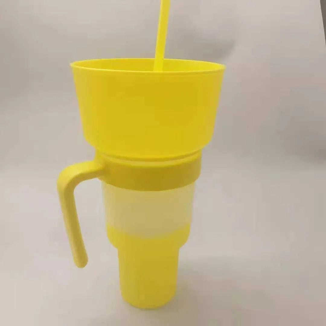 Snack With Handle Straw Cup Kitchen Gadgets - Bellarte Enchanté Snack With Handle Straw Cup Kitchen Gadgets