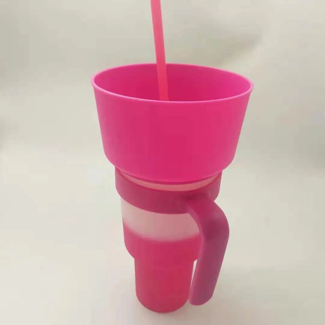 Snack With Handle Straw Cup Kitchen Gadgets - Bellarte Enchanté Snack With Handle Straw Cup Kitchen Gadgets