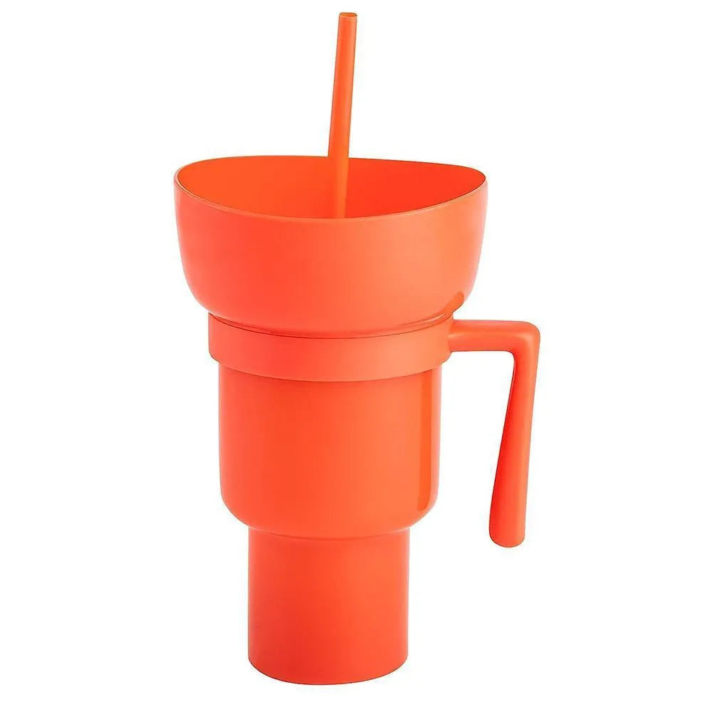 Snack With Handle Straw Cup Kitchen Gadgets - Bellarte Enchanté Snack With Handle Straw Cup Kitchen Gadgets