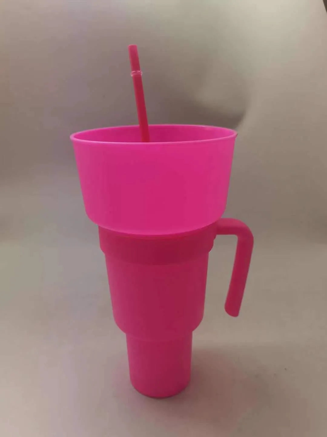 Snack With Handle Straw Cup Kitchen Gadgets - Bellarte Enchanté Snack With Handle Straw Cup Kitchen Gadgets