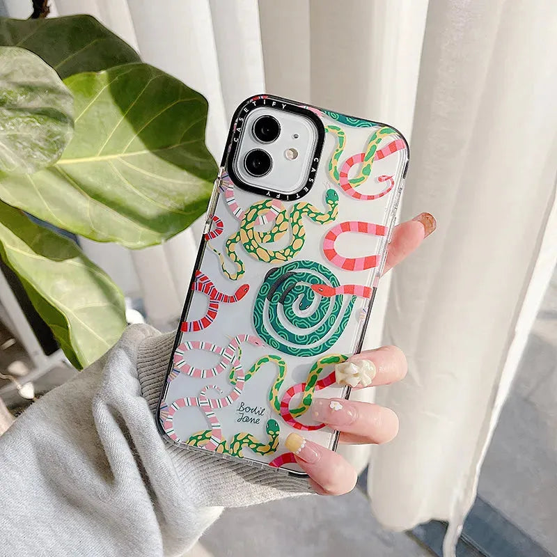 Snake iPhone14 pro max 13 Mobile Phone Case 12 - Bellarte Enchanté Snake iPhone14 pro max 13 Mobile Phone Case 12