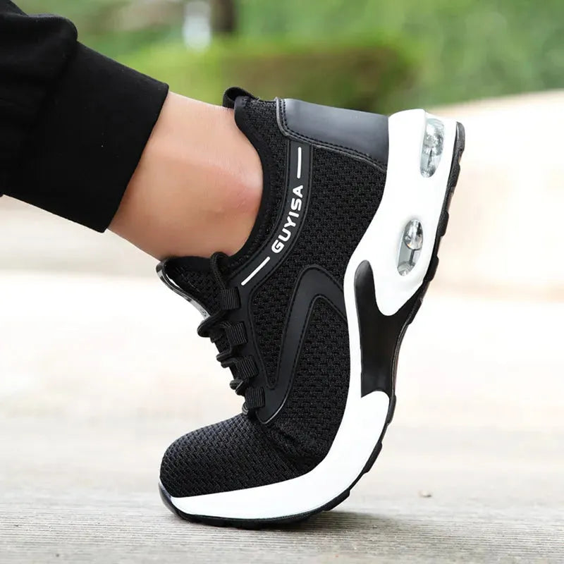 Sneakers Men Work Safety Shoes Lightweight Breathable - Bellarte Enchanté Sneakers Men Work Safety Shoes Lightweight Breathable