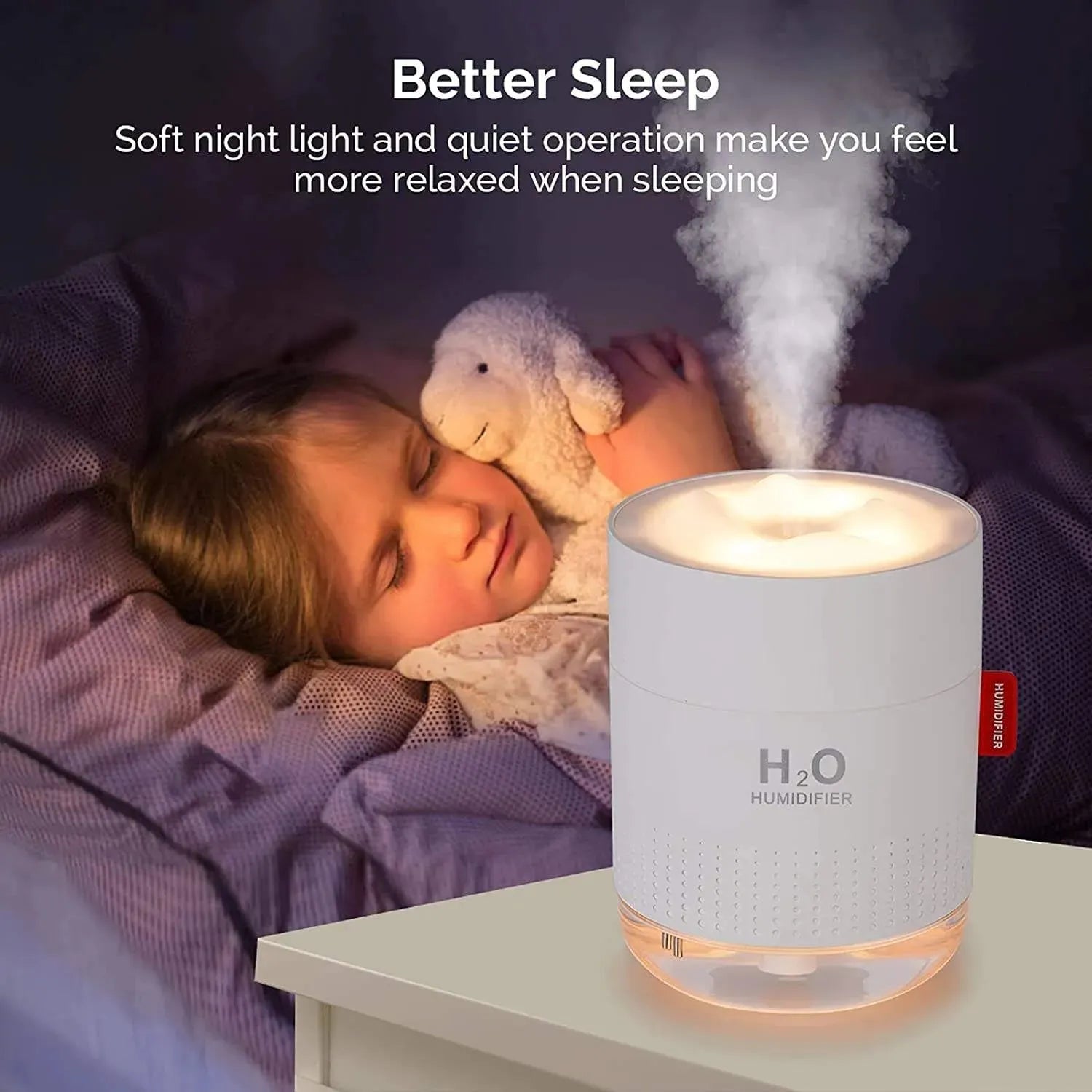 Snow Mountain Humidifier Mini Portable - Bellarte Enchanté Snow Mountain Humidifier Mini Portable