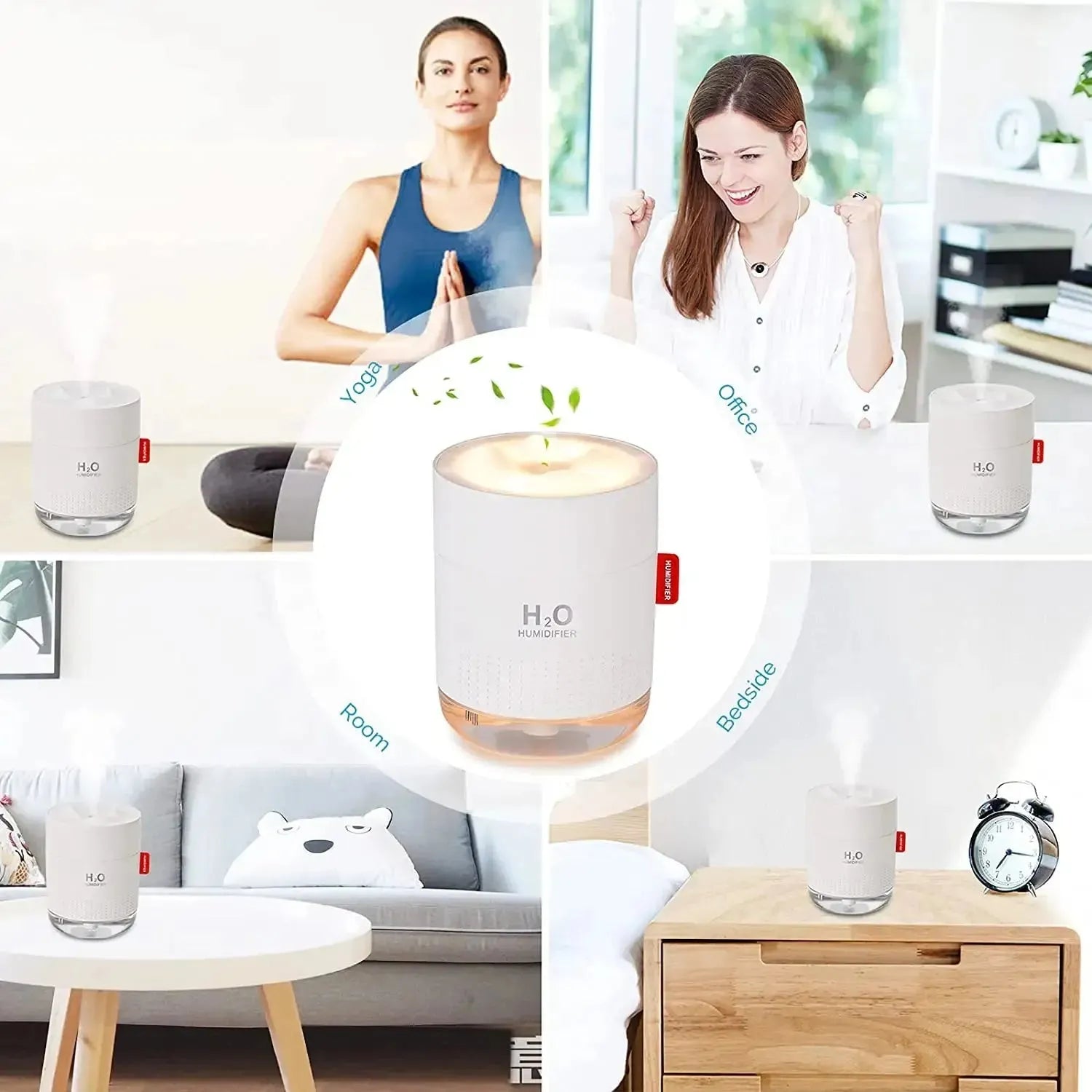 Snow Mountain Humidifier Mini Portable - Bellarte Enchanté Snow Mountain Humidifier Mini Portable